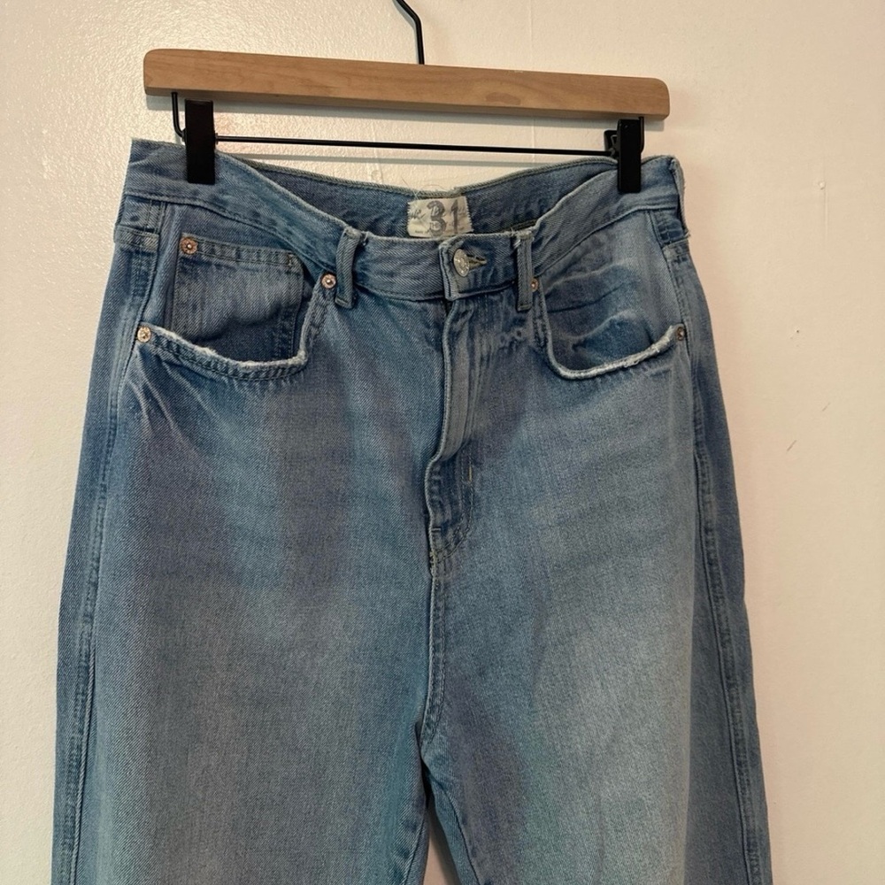 We The Free Light Blue Straight Leg Jeans